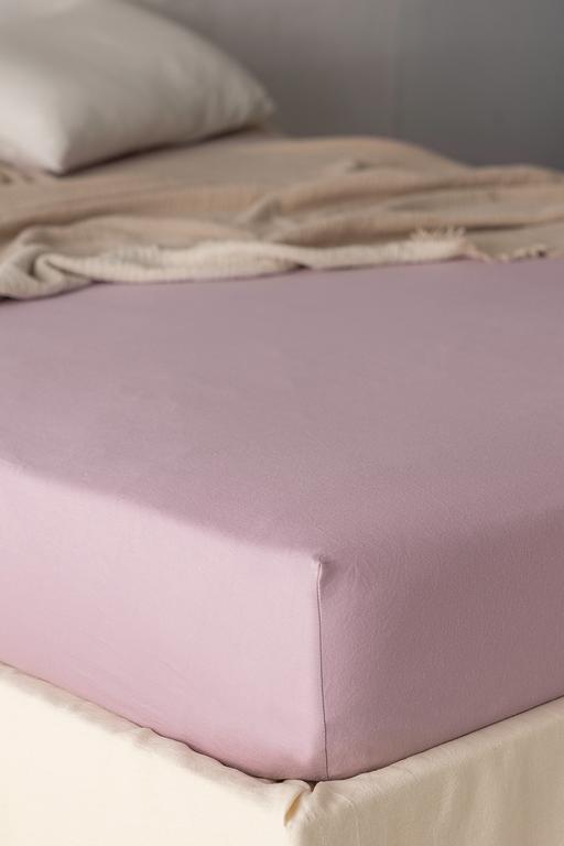  Belle King Size Plus Lastikli Bambu Çarşaf - Açık Mürdüm