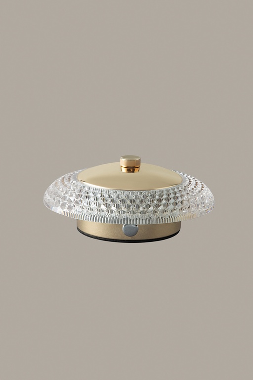  Bretta Dokunmatik Abajur - 13 cm - Gold