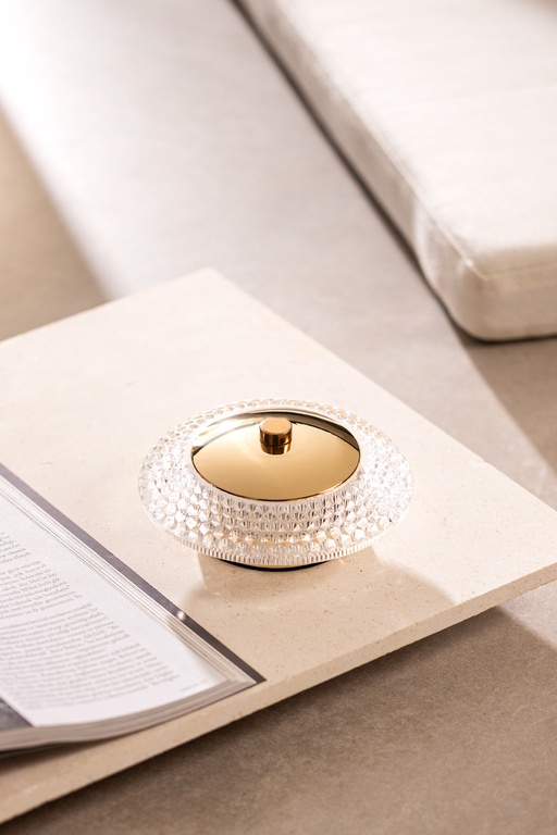 Bretta Dokunmatik Abajur - 13 cm - Gold
