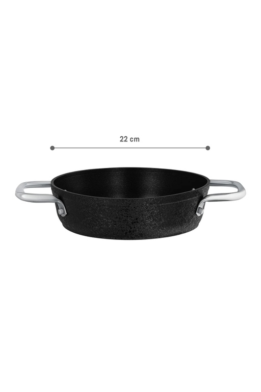  Noir Titanyum Sahan - Siyah - 22 cm