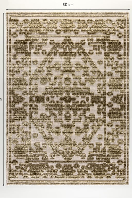  Marine Halı - Yeşil - 80x160 cm